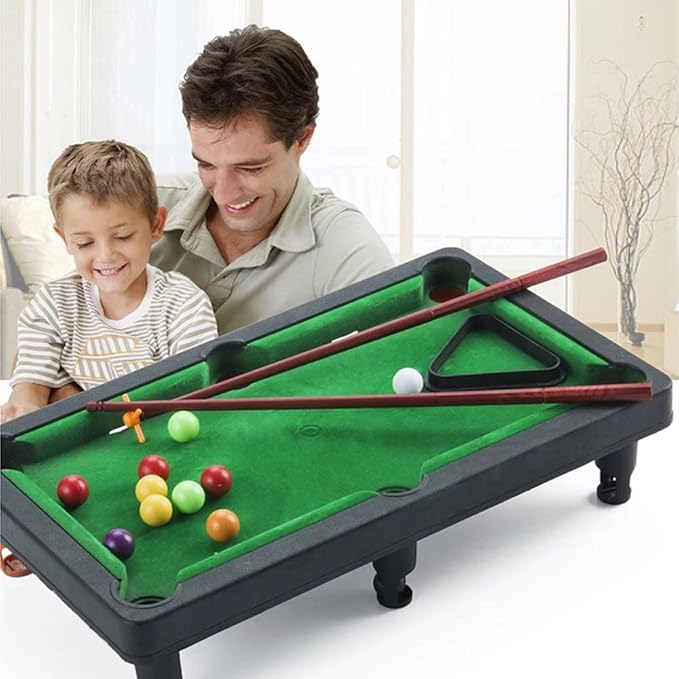 Mini Pool Table Snooker Game Set With Balls For Kids Boys And Girls