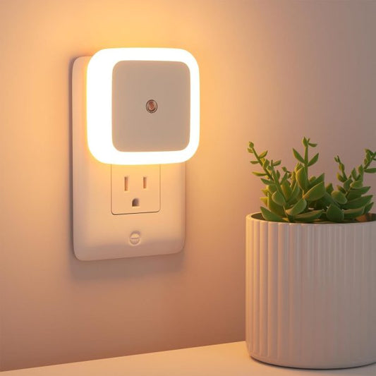 Lamp With Automatic Sensor Energy-efficient Night Light For Bedroom, Living Room, And Bathroom