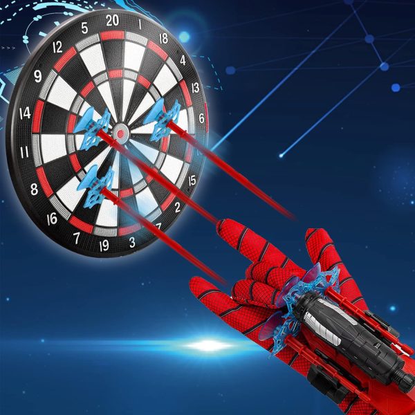 Spider-man Wrist Shooter ,transmitter Set For Kids – Multicolour