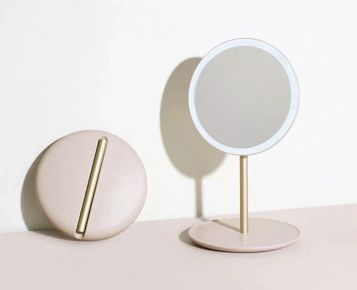 LED Folding Mirror Make-up Mirror ( UAE Delivery Time: 1-3 Days )
